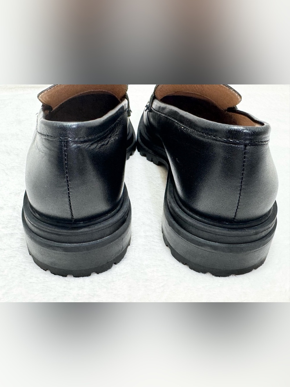 Madewell The Bradley Lugsole Loafer in Leather Size 7 - Picture 6 of 12